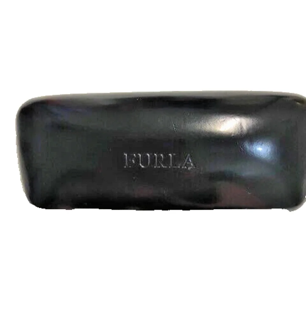 FURLA - CASE ONLY - Pre-owned Glasses/Sunglasses Black case empty Clamshell